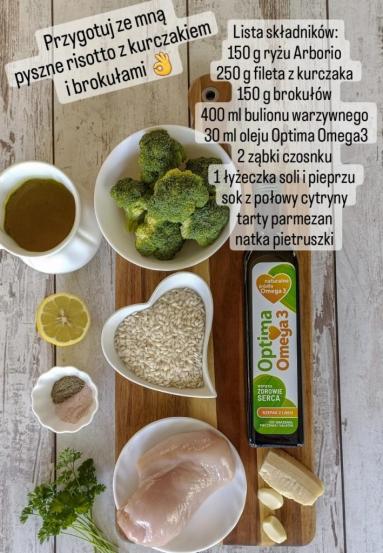 Zdjęcie - Risotto z kurczakiem i brokułami - Przepisy kulinarne ze zdjęciami