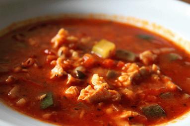 Zdjęcie - Śródziemnomorska zupa  rybna  - Przepisy kulinarne ze zdjęciami