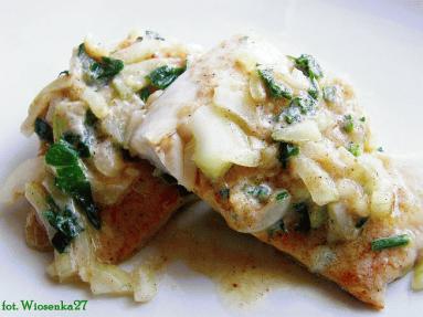 Zdjęcie - Dorsz z masłem  escargot  - Przepisy kulinarne ze zdjęciami