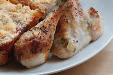 Zdjęcie - kurczak pieczony z cytrynami - Przepisy kulinarne ze zdjęciami