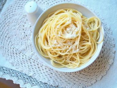 Zdjęcie - Spaghetti al  burro  - Przepisy kulinarne ze zdjęciami