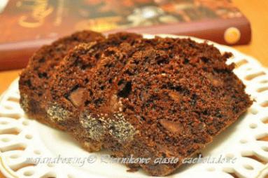 Zdjęcie - Piernikowe ciasto z czekoladą  - Przepisy kulinarne ze zdjęciami