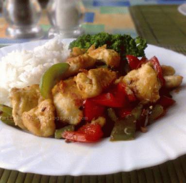 Zdjęcie - Kurczak z papryką i chili - Przepisy kulinarne ze zdjęciami