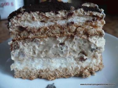Zdjęcie - tort dacquoise, czyli przysmak na bazie bezy  - Przepisy kulinarne ze zdjęciami