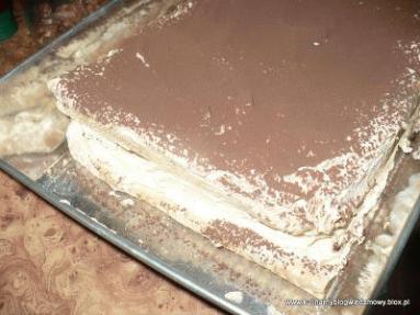 Zdjęcie - tort dacquoise, czyli przysmak na bazie bezy  - Przepisy kulinarne ze zdjęciami