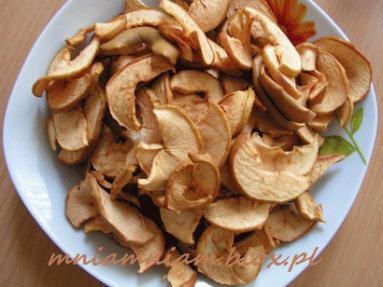 Zdjęcie - Chipsy jabłkowe (suszone  jabłka)  - Przepisy kulinarne ze zdjęciami