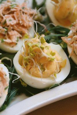 Zdjęcie - pasta jajeczna z parmezanem - Przepisy kulinarne ze zdjęciami