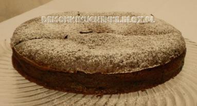 Zdjęcie - Czekoladowe ciasto truflowe (bez mąki)  - Przepisy kulinarne ze zdjęciami