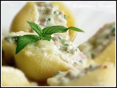 Zdjęcie - Conchiglioni faszerowane ricottą i szparagami  - Przepisy kulinarne ze zdjęciami
