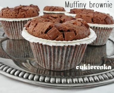 Zdjęcie - Muffiny brownie - Przepisy kulinarne ze zdjęciami