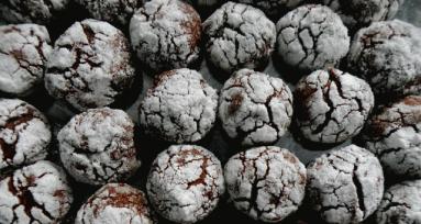 Zdjęcie - Chocolate Crinkles - Przepisy kulinarne ze zdjęciami
