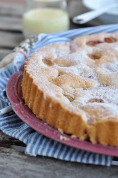 Zdjęcie - Szybkie ciasto z czereśniami (lub innymi ulubionymi owocami) - Przepisy kulinarne ze zdjęciami