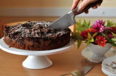 Zdjęcie - Ciasto obłędnie czekoladowe - Przepisy kulinarne ze zdjęciami