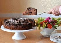 Zdjęcie - Ciasto obłędnie czekoladowe - Przepisy kulinarne ze zdjęciami