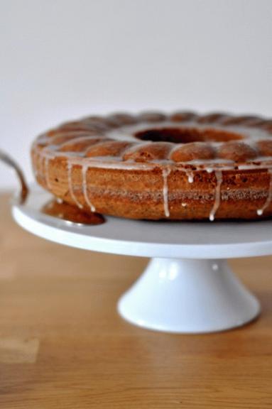 Zdjęcie - Bananowo- makowe ciasto z cytrynową nutą - Przepisy kulinarne ze zdjęciami