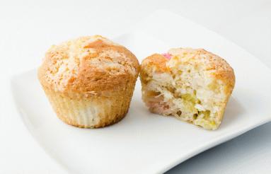 Zdjęcie - Najlepsze muffiny z rabarbarem - Przepisy kulinarne ze zdjęciami