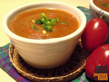 Zdjęcie - Pikantna zupa fasolowa - Przepisy kulinarne ze zdjęciami