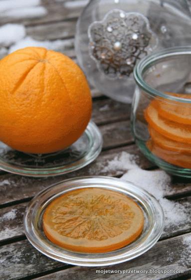 Zdjęcie - Kandyzowane plastry pomarańczy - Przepisy kulinarne ze zdjęciami