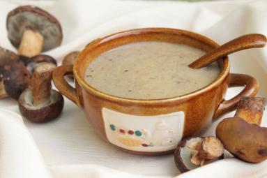 Zdjęcie - Zupa – krem z grzybów leśnych - Przepisy kulinarne ze zdjęciami