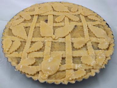 Zdjęcie - Jesienna tarta z kaki - Przepisy kulinarne ze zdjęciami