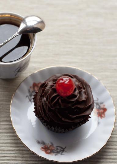 Zdjęcie - Czekoladowe cupcakes - Przepisy kulinarne ze zdjęciami