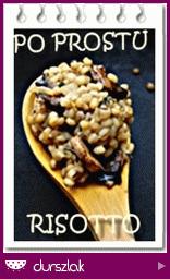 Zdjęcie - Tymiankowe frykadelki z pieczarkowym risotto - Przepisy kulinarne ze zdjęciami