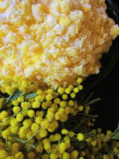 Zdjęcie - Tort "mimoza" z ananasem - Przepisy kulinarne ze zdjęciami