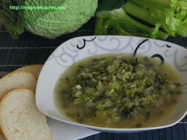 Zdjęcie - Zielona minestrone - Przepisy kulinarne ze zdjęciami