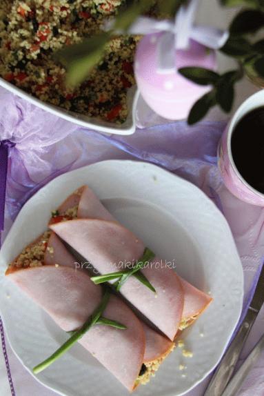 Zdjęcie - Taboule w szynce - Przepisy kulinarne ze zdjęciami