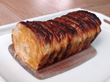 Zdjęcie - Obłędny Chleb serowo musztardowy  "odrywany" - Przepisy kulinarne ze zdjęciami