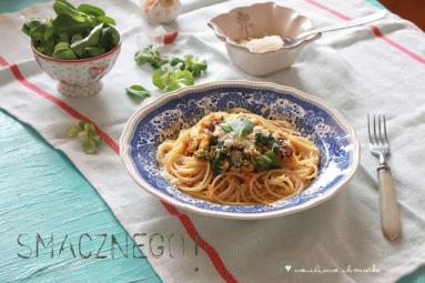 Zdjęcie - Spaghetti na sposób wiosenny - Przepisy kulinarne ze zdjęciami