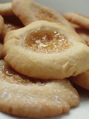 Zdjęcie - Cytrynowe ciasteczka z lemon curd - Przepisy kulinarne ze zdjęciami