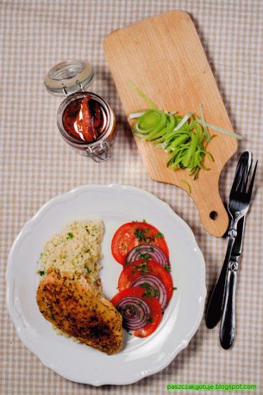 Zdjęcie - Roladki z kurczaka z rokpolem i szpinakiem - Przepisy kulinarne ze zdjęciami