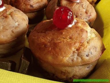 Zdjęcie - Warstwowe muffiny - Przepisy kulinarne ze zdjęciami
