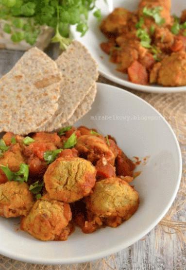Zdjęcie - Wegańskie kofty z ziemniaków i kalafiora - Przepisy kulinarne ze zdjęciami
