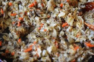 Zdjęcie - Pieczone pierogi z kapustą i grzybami - Przepisy kulinarne ze zdjęciami