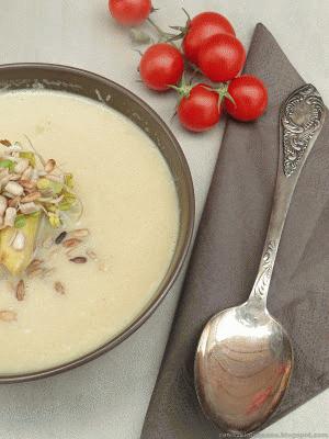 Zdjęcie - Zupa krem z białych szparagów - Przepisy kulinarne ze zdjęciami