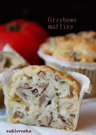 Zdjęcie - Grzybowe muffiny - Przepisy kulinarne ze zdjęciami