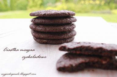 Zdjęcie - Ciastka meeegaa czekoladowe - Przepisy kulinarne ze zdjęciami