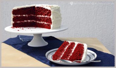 Zdjęcie - Tort red velvet - Przepisy kulinarne ze zdjęciami