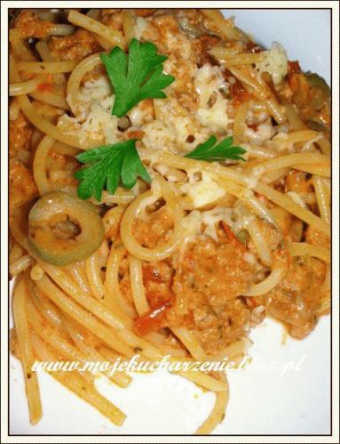Zdjęcie - Spaghetti bolognese - moja wersja :) - Przepisy kulinarne ze zdjęciami