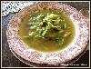 Zdjęcie - Zupa grzybowa z kurek na rosole - Przepisy kulinarne ze zdjęciami