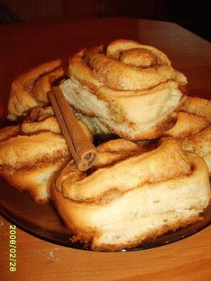 Zdjęcie - Norweskie bułeczki cynamonowe (norwegian cinnamon buns) - Przepisy kulinarne ze zdjęciami