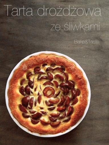 Zdjęcie - Bawarska tarta ze śliwkami - Przepisy kulinarne ze zdjęciami