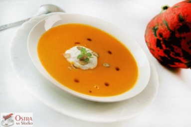 Zdjęcie - Zupa / Krem dyniowy na ostro - Przepisy kulinarne ze zdjęciami