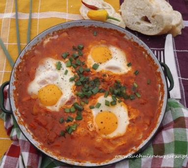 Zdjęcie - Danie na kaca – Jajka na śniadanie - Przepisy kulinarne ze zdjęciami