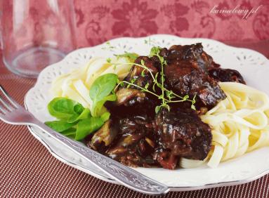 Zdjęcie - Wołowina po burgundzku/Beef bourguignon - Przepisy kulinarne ze zdjęciami