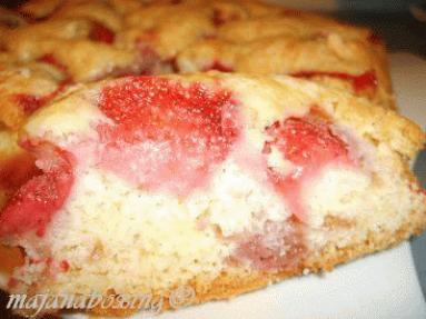 Zdjęcie - Proste i szybkie ciasto z owocami - Przepisy kulinarne ze zdjęciami