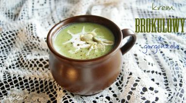 Zdjęcie - Krem brokułowy z gorgonzolą - Przepisy kulinarne ze zdjęciami