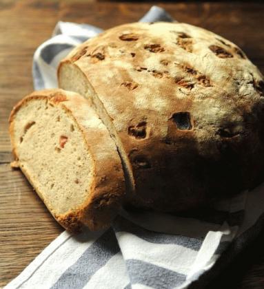 Zdjęcie - Chleb „szarlotka” - Przepisy kulinarne ze zdjęciami